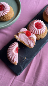 Rooh Afza Choux Buns